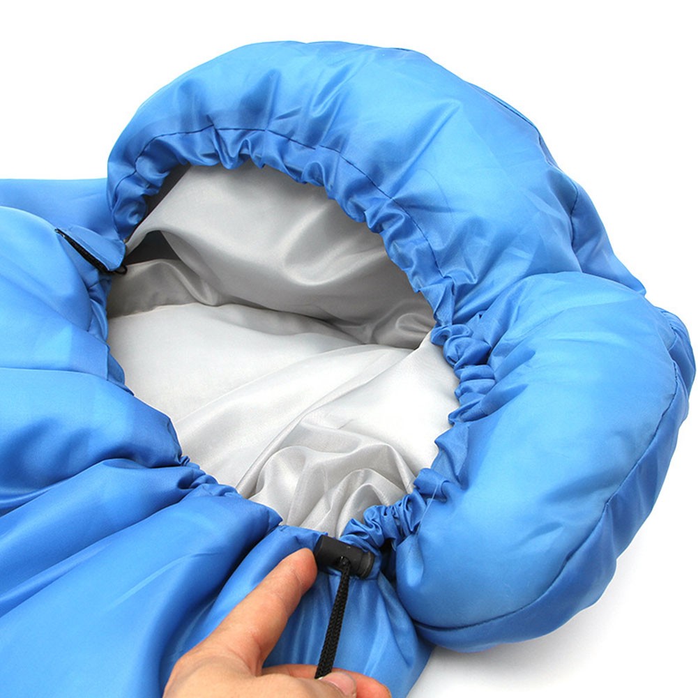 Portable Outdoor Sleeping Bag with Hollow Cotton for Warmth and Comfort - Picture 16 of 24