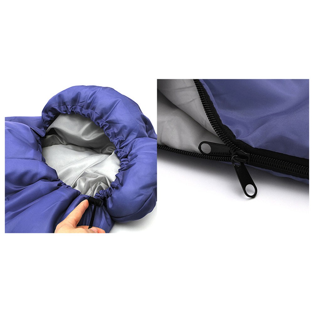 Portable Outdoor Sleeping Bag with Hollow Cotton for Warmth and Comfort - Picture 22 of 24