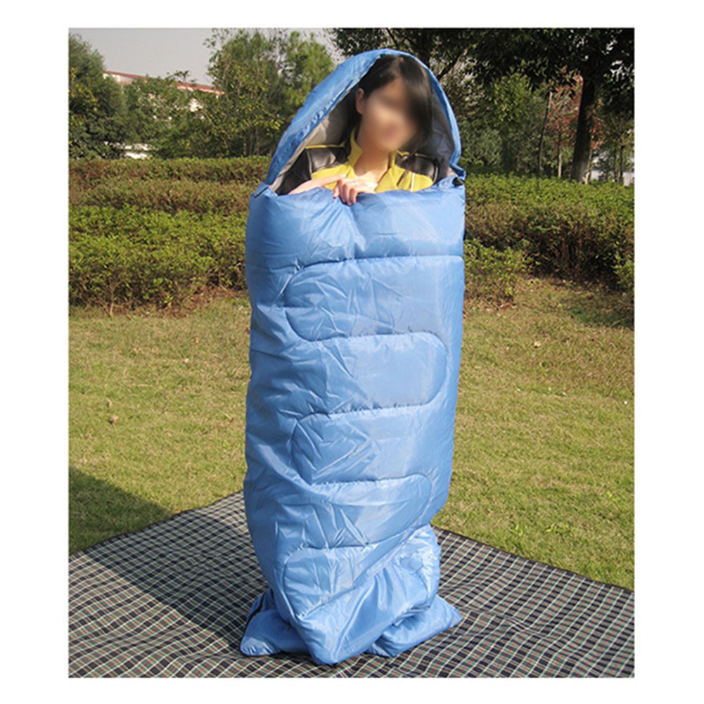 Portable Outdoor Sleeping Bag with Hollow Cotton for Warmth and Comfort - Picture 18 of 24