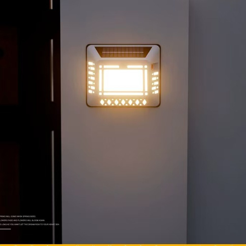 Sleek Design Solar Powered Wall Lamp Enhancing Outdoor For Home Aesthetics - Picture 16 of 29