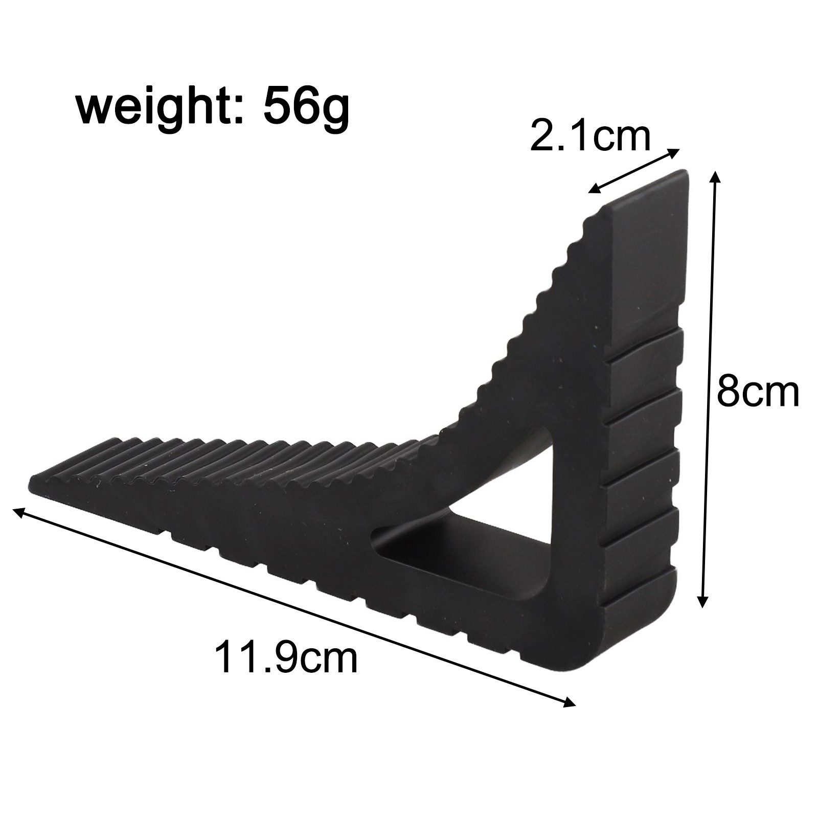 Lightweight AntiCollision Door Stopper TPR Material Simple and Effective