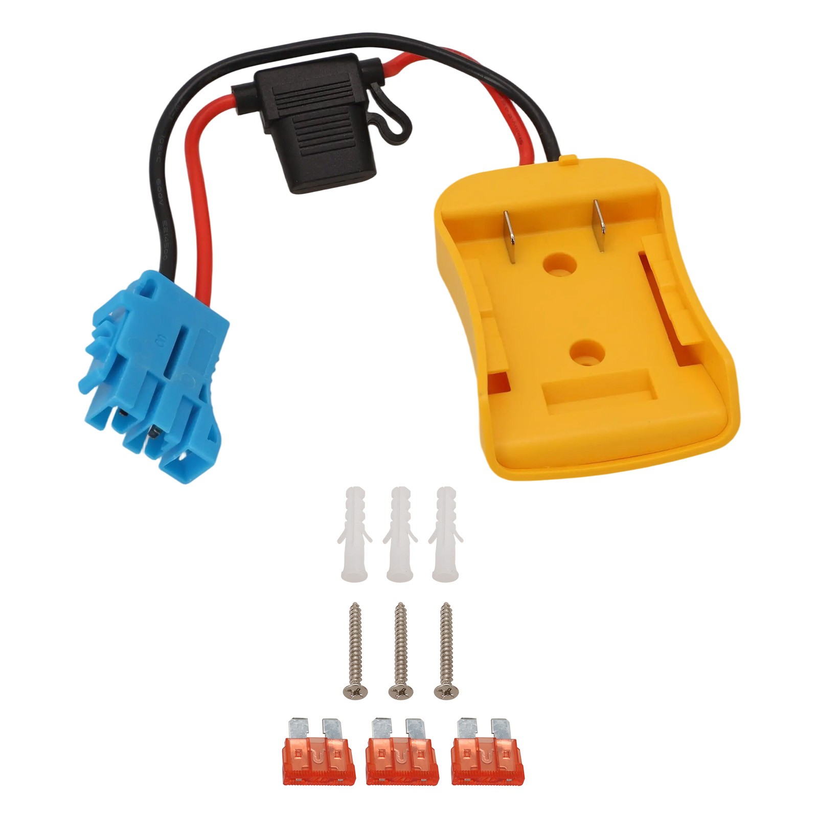 Battery Adapter for Dewalt 20V Converter with Wire Harness Connector 12AWG Wire - Picture 21 of 36