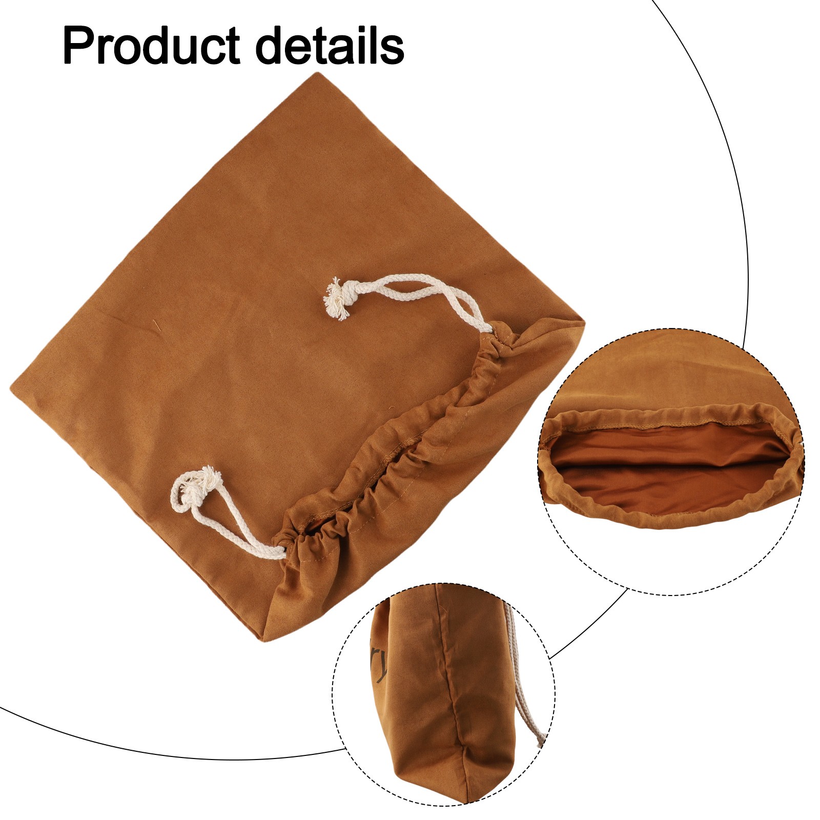 Stylish and Functional Hair Dryer Bags 2 Pack with Drawstring for Easy Access