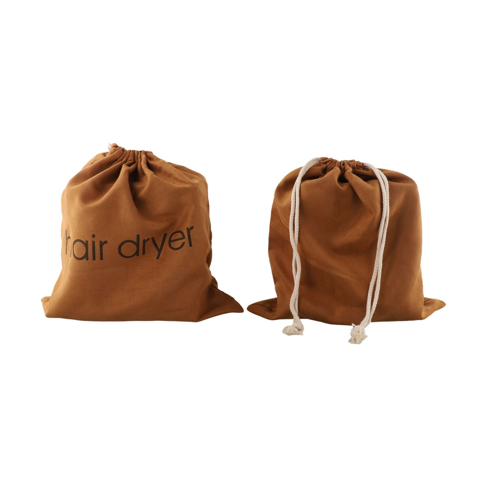 Stylish and Functional Hair Dryer Bags 2 Pack with Drawstring for Easy Access