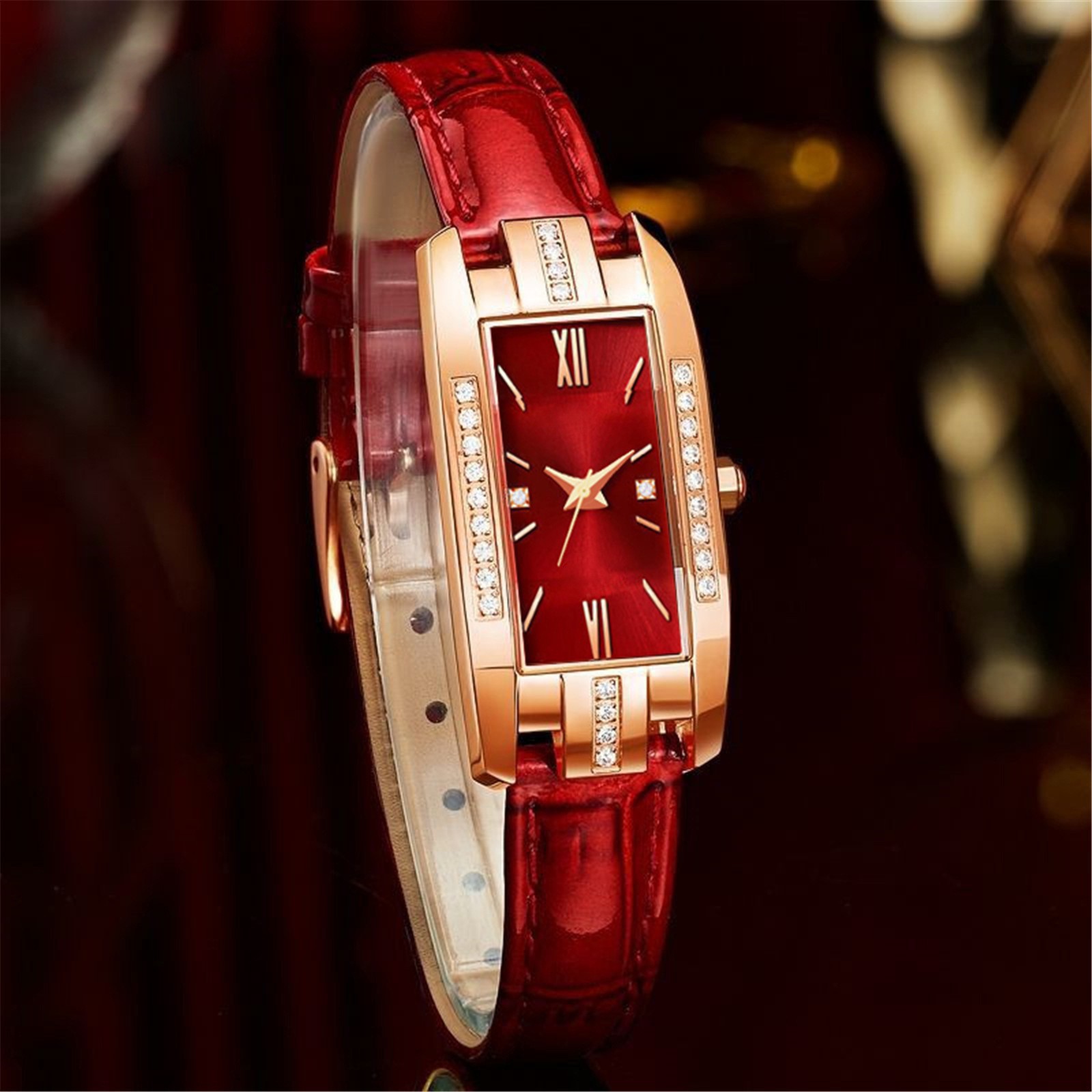 Lightweight Stainless Steel Watch with Breathable Strap and Night Mode - Picture 13 of 15