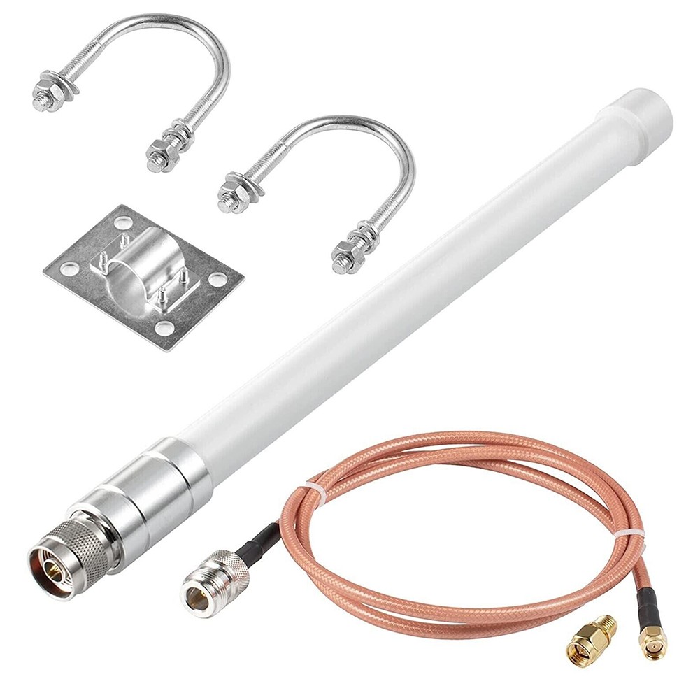 Weather Resistant 8dBi Fiberglass Antenna for Long Range Signal Capture