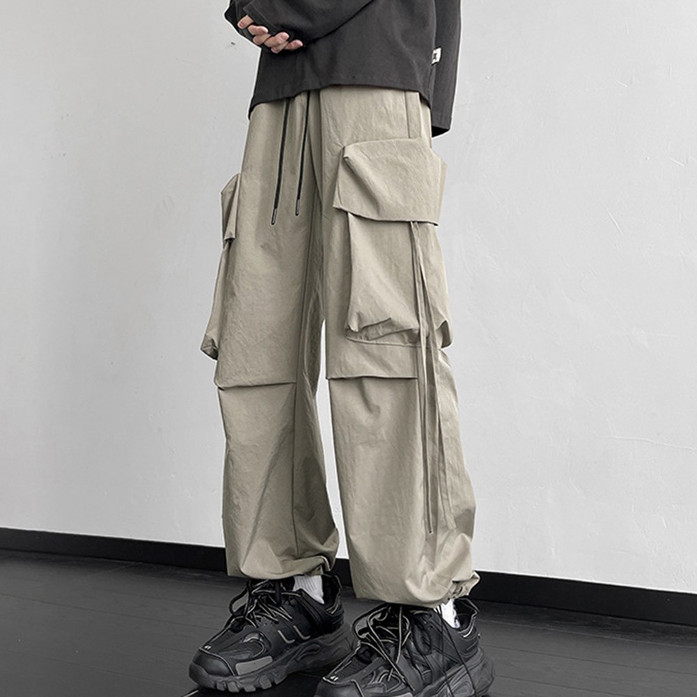 Stylish Men's Cargo Pants with Multi Pockets for Casual Spring Summer Outfits - Picture 22 of 62