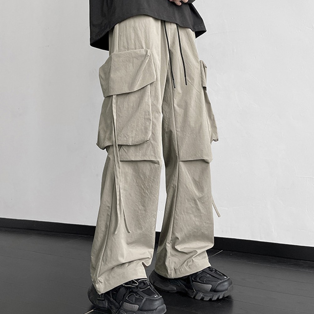 Stylish Men's Cargo Pants with Multi Pockets for Casual Spring Summer Outfits - Picture 17 of 62