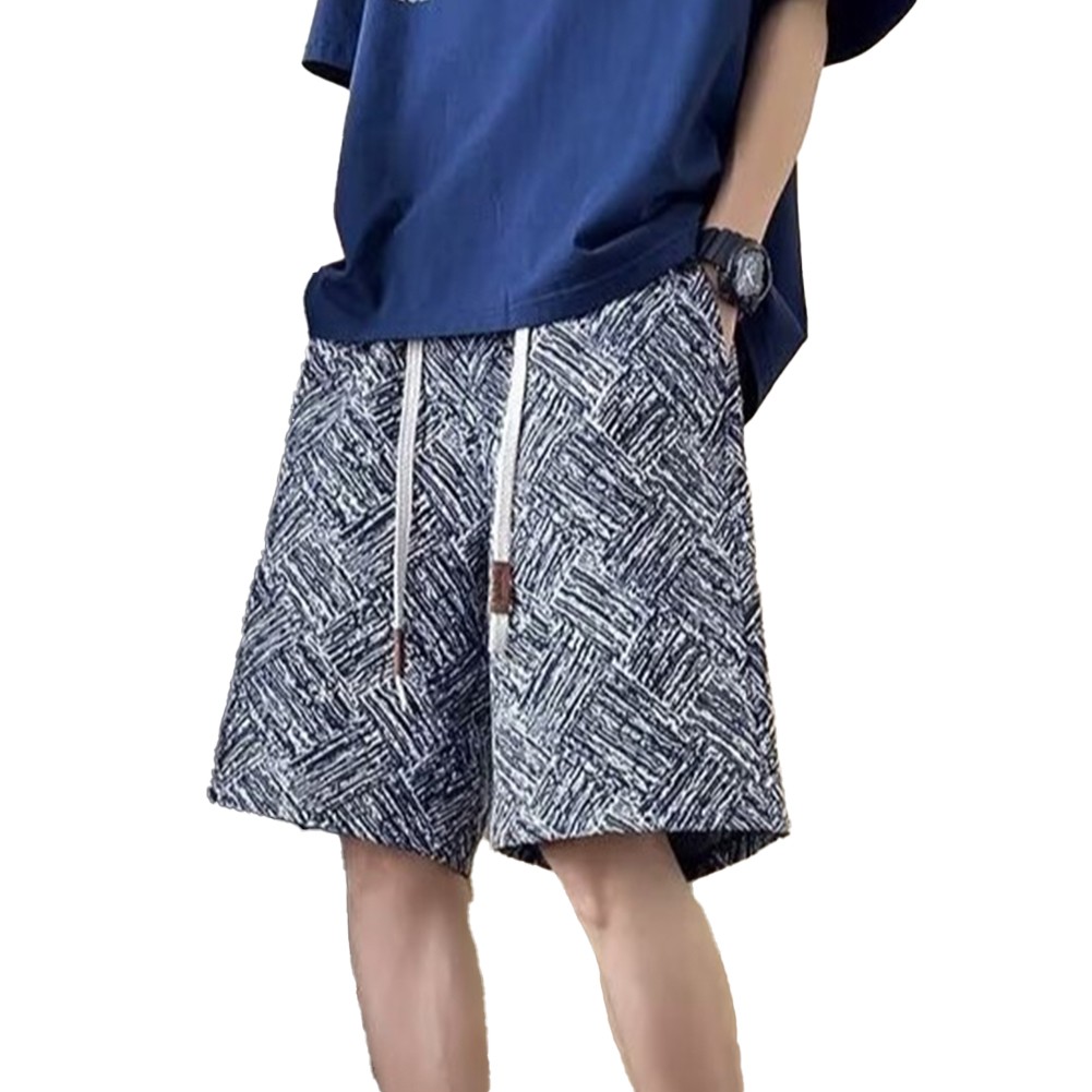 Men's High Street Casual Loose Shorts Perfect for Relaxing on the Beach