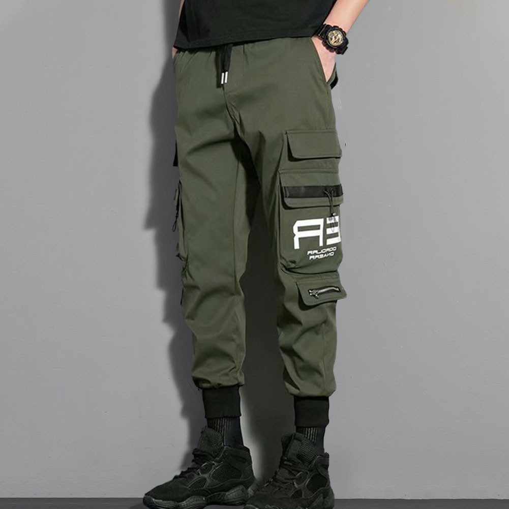 Causal Straight Leg Cargo Pants for Men Perfect Blend of Comfort and Style - Picture 20 of 22