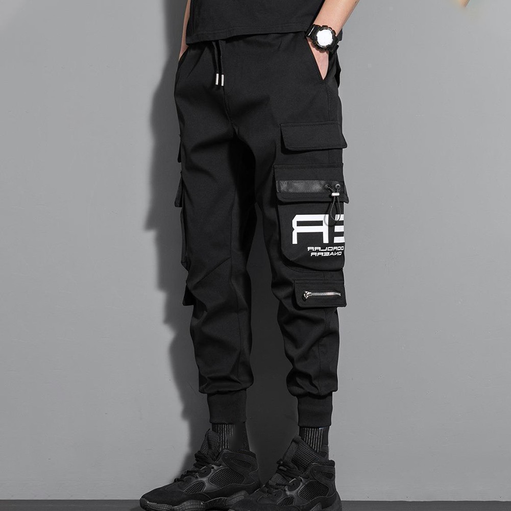 Causal Straight Leg Cargo Pants for Men Perfect Blend of Comfort and Style - Picture 13 of 22