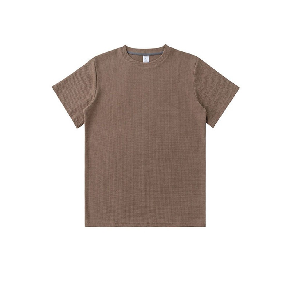 Lightweight Mens Waffle Short Sleeve T Shirt Perfect for Casual Outings - Picture 18 of 18