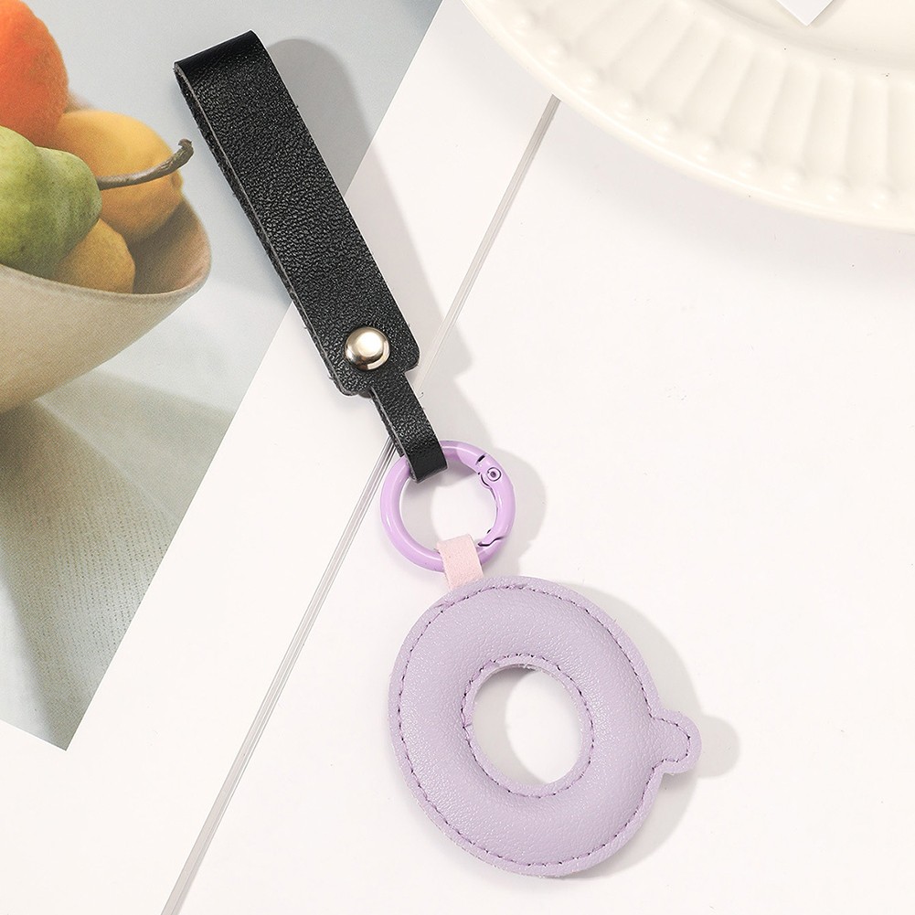 Delightful 26 Letter Leather Keychain Pendant to Add Charm to Your Accessories - Picture 29 of 38