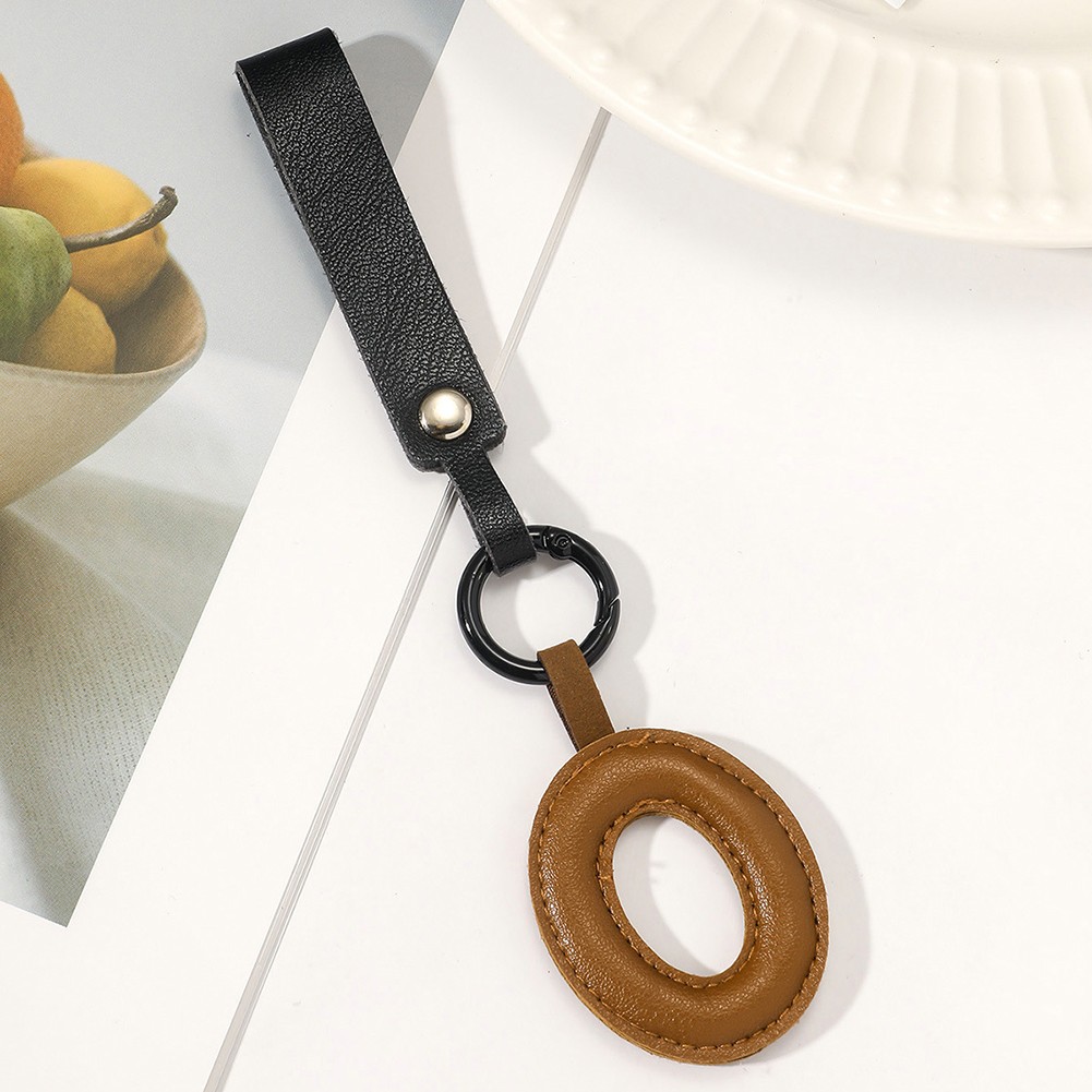 Delightful 26 Letter Leather Keychain Pendant to Add Charm to Your Accessories - Picture 27 of 38