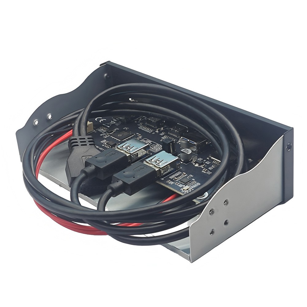 USB 3 2 Gen1 Front Panel USB A Audio Card Reader for Industrial Devices - Picture 6 of 11