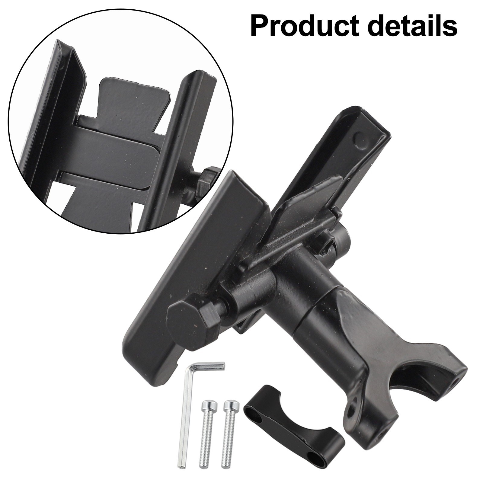 Motorcycle Phone Holder for Navigation Aluminum Alloy Cycling Accessory - Picture 20 of 29