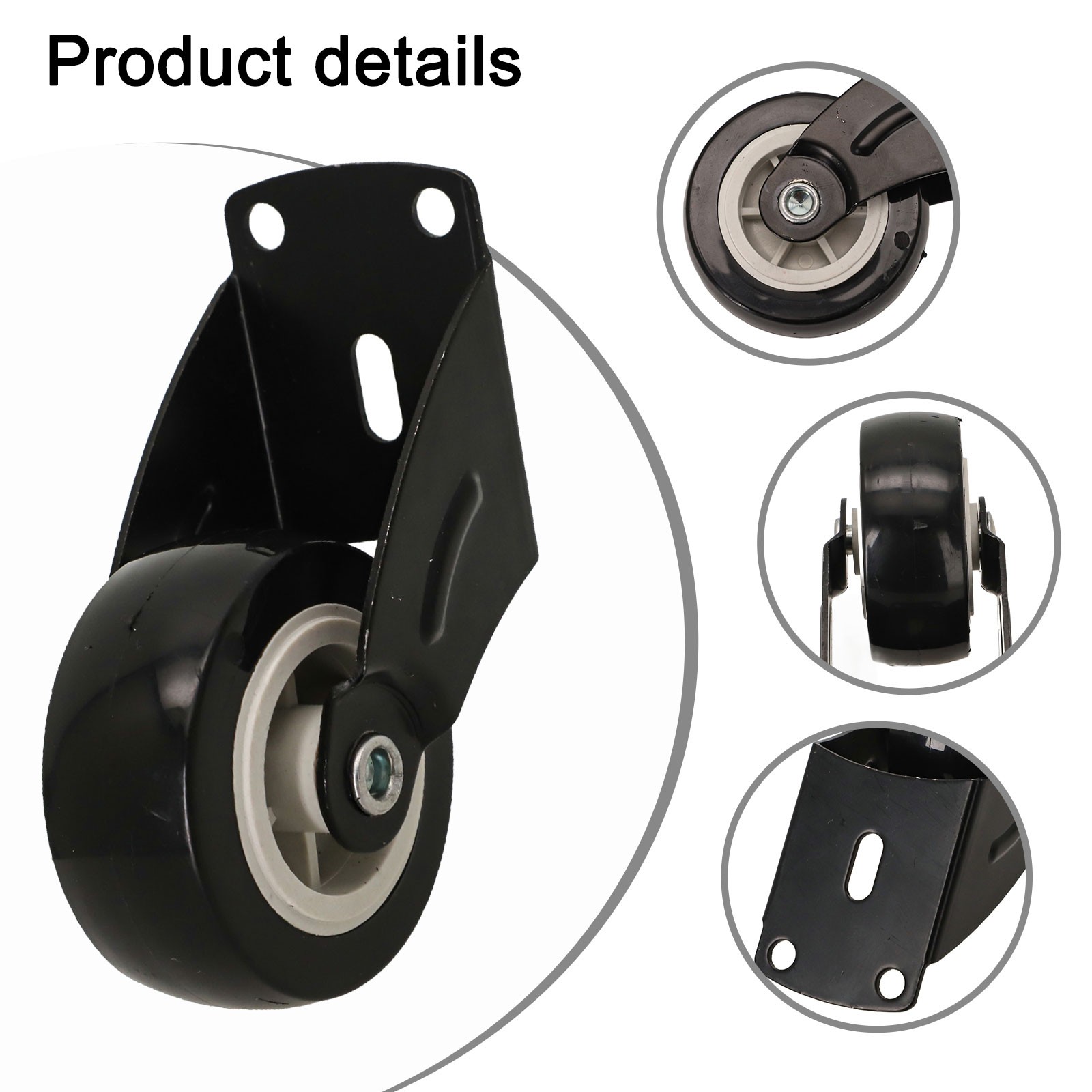 Heavy Duty Door Bottom Support Wheel Adjustable with Rust Proof Design