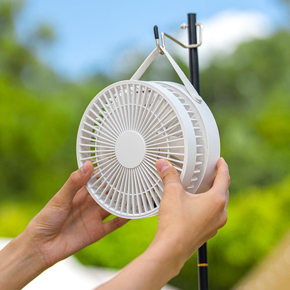 Lightweight Portable Fan Featuring Digital Display and Speed Adjustments