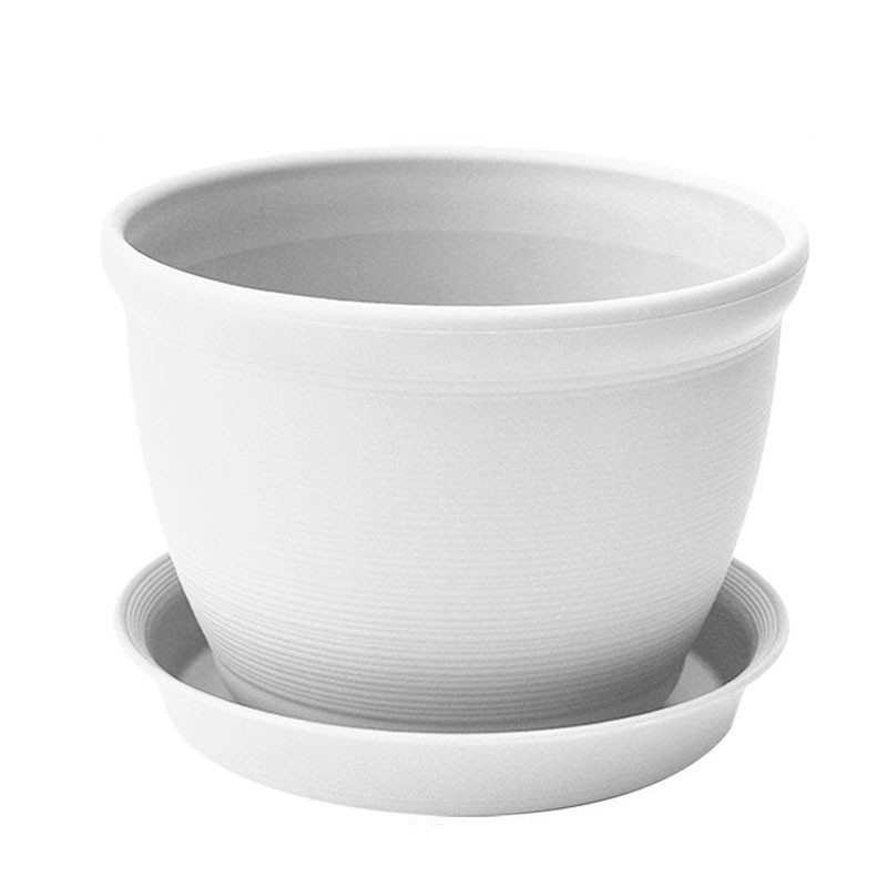 Garden Flowerpot Made of Plastic Perfect for Home Decor and Planting Needs