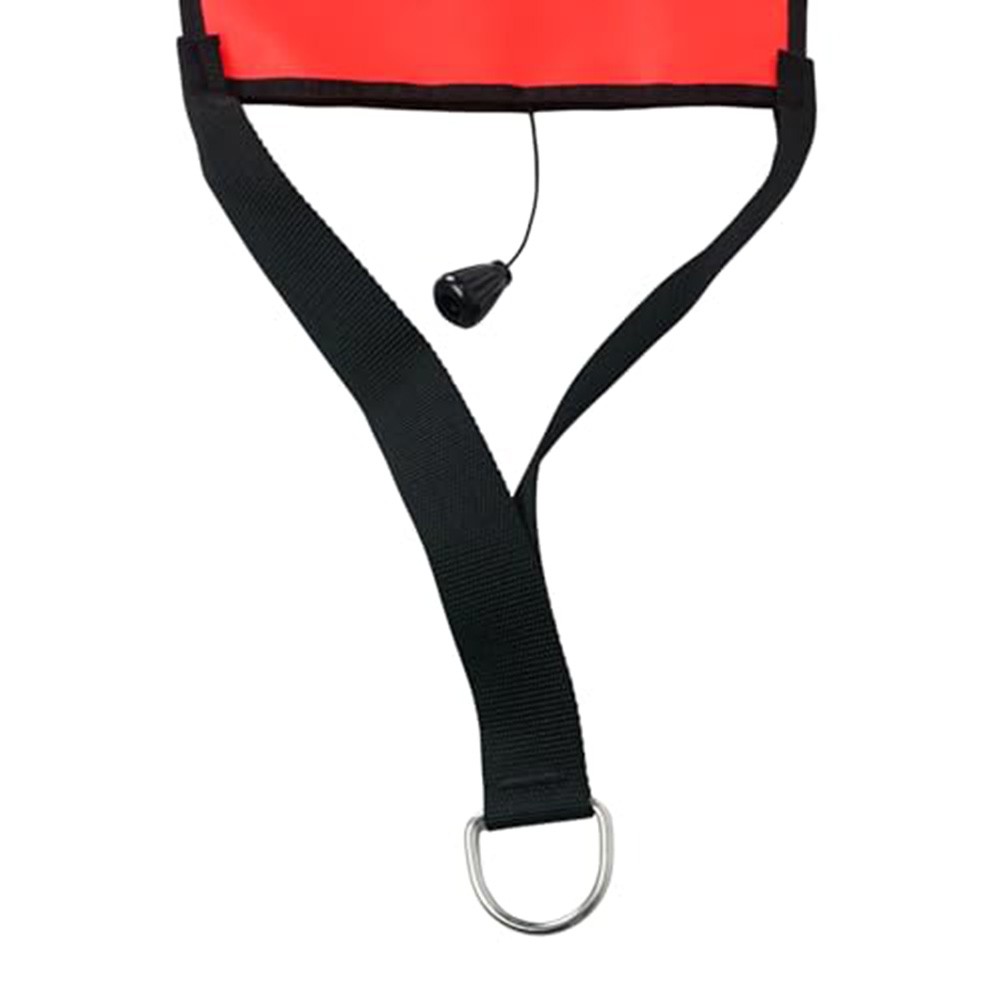 High Visibility 50 Lbs Scuba Lift Bag zum Tauchen mit Edelstahl D Ring - Bild 16 von 18