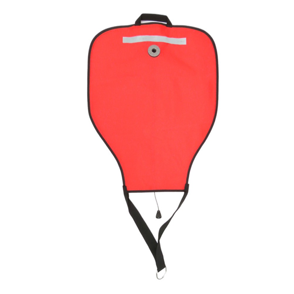 High Visibility 50 Lbs Scuba Lift Bag zum Tauchen mit Edelstahl D Ring - Bild 14 von 18