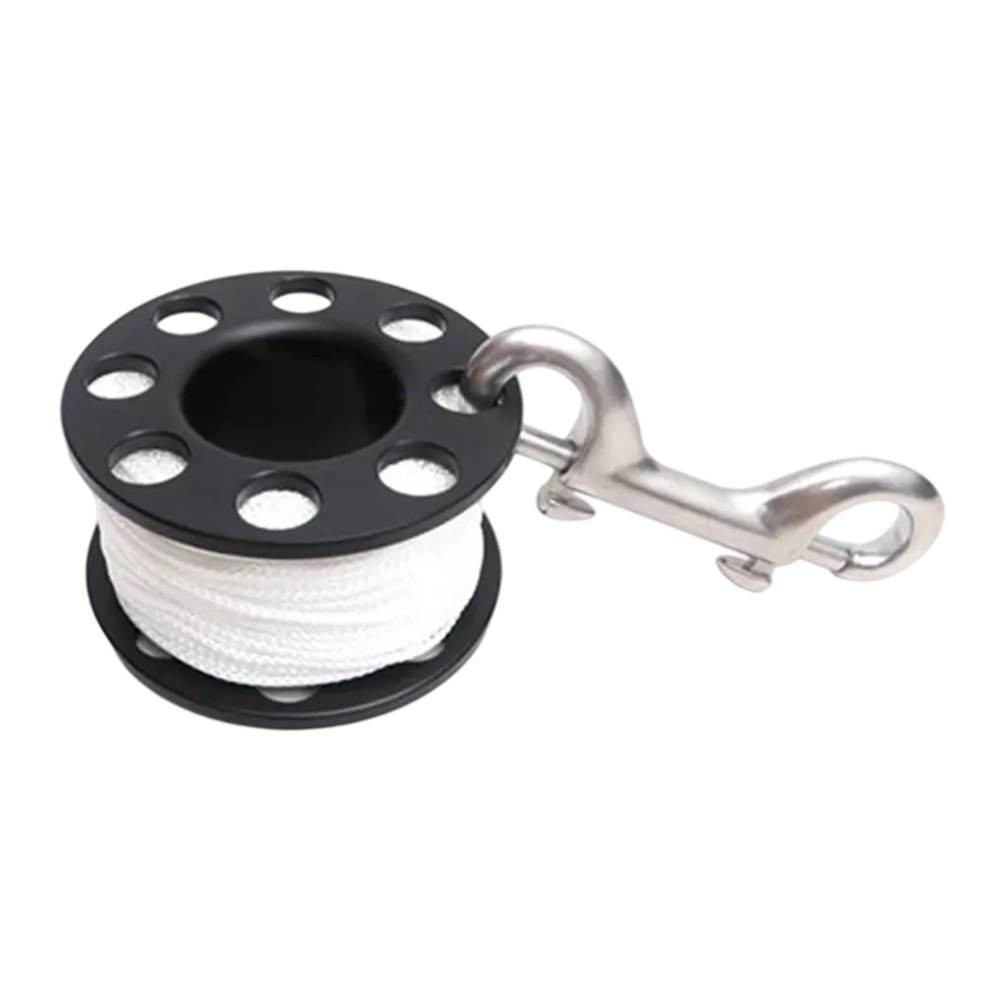 Tauchen Fingerspule Rolle 15M30M50M kompakte Bauweise mit Karabinerhaken - Bild 17 von 21