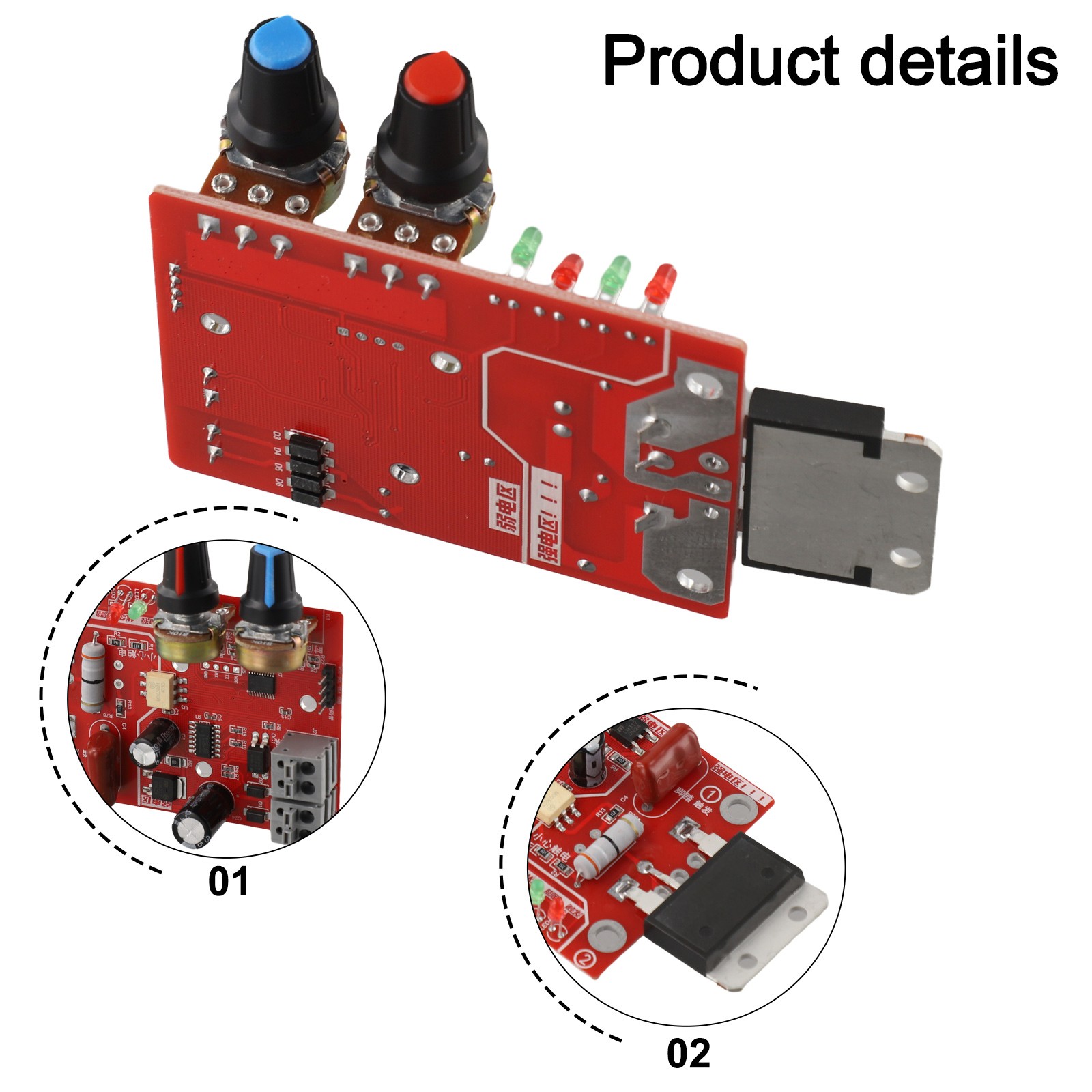 Sleek Design 40100A Spot Welder Controller Panel with Enhanced Visibility