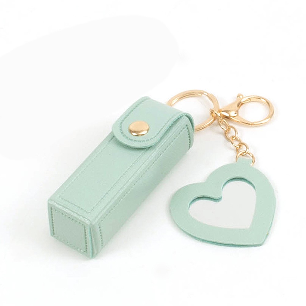 Simplistic Yet Stylish PU Material Keychain For Quick Access To Lip Products - Picture 8 of 10