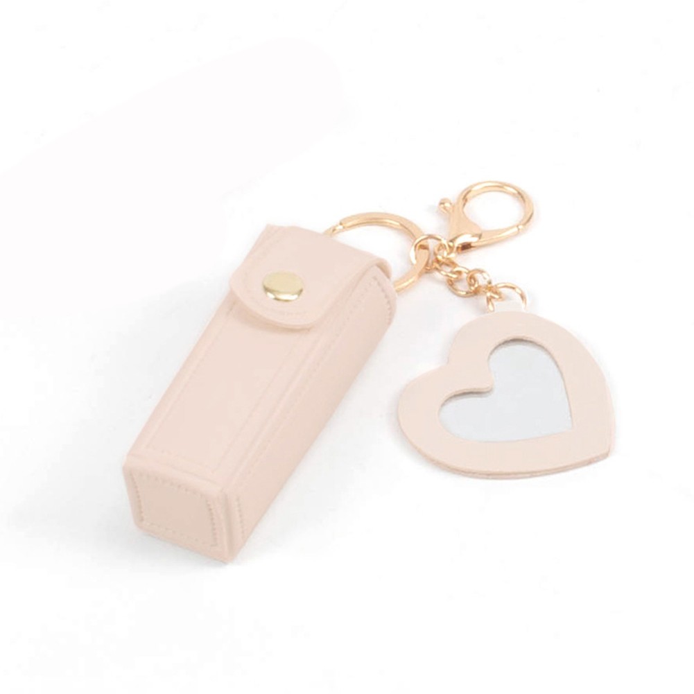 Simplistic Yet Stylish PU Material Keychain For Quick Access To Lip Products - Picture 5 of 10