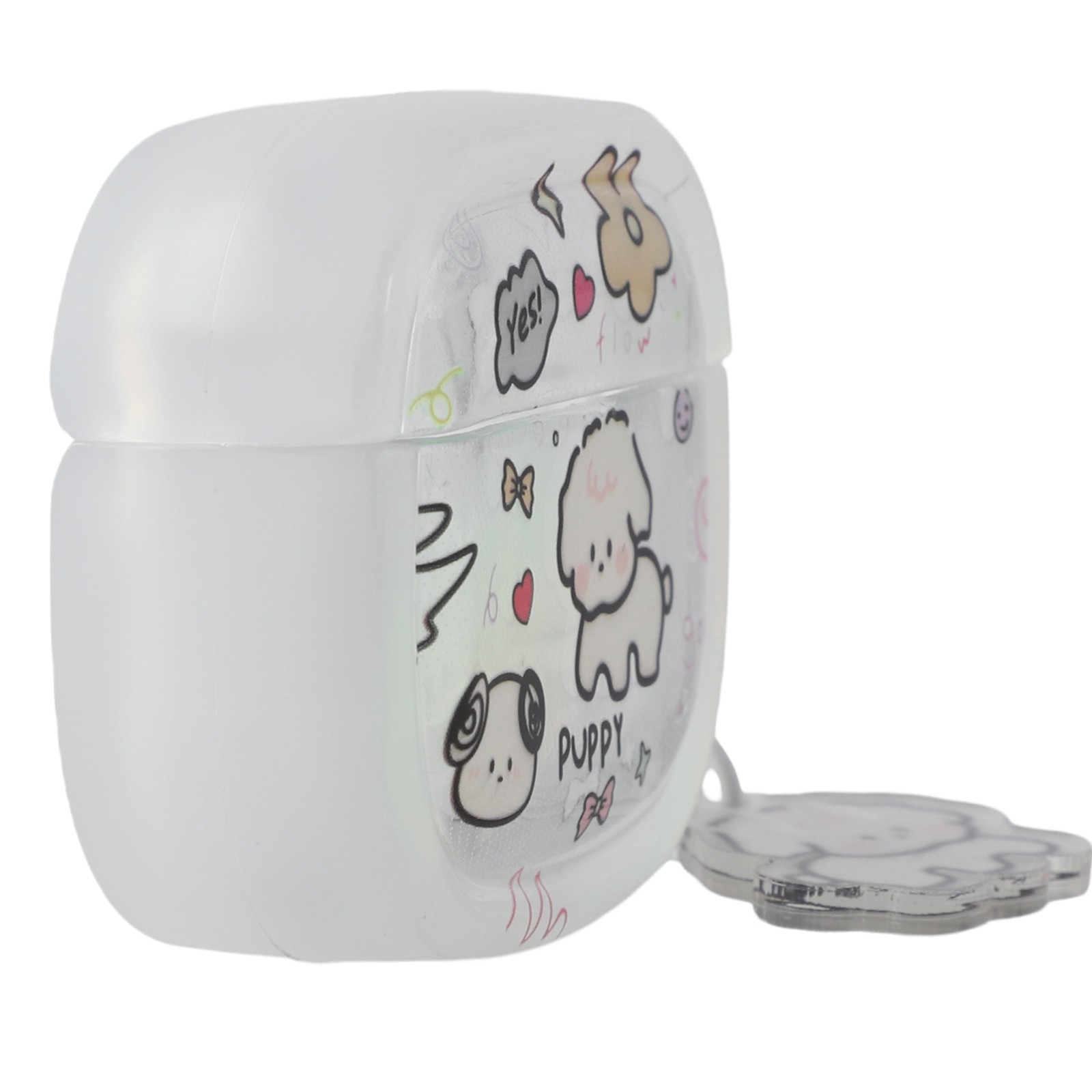 Linda y funcional funda protectora para auriculares diseñada para usuarios de AirPods - Imagen 23 de 29