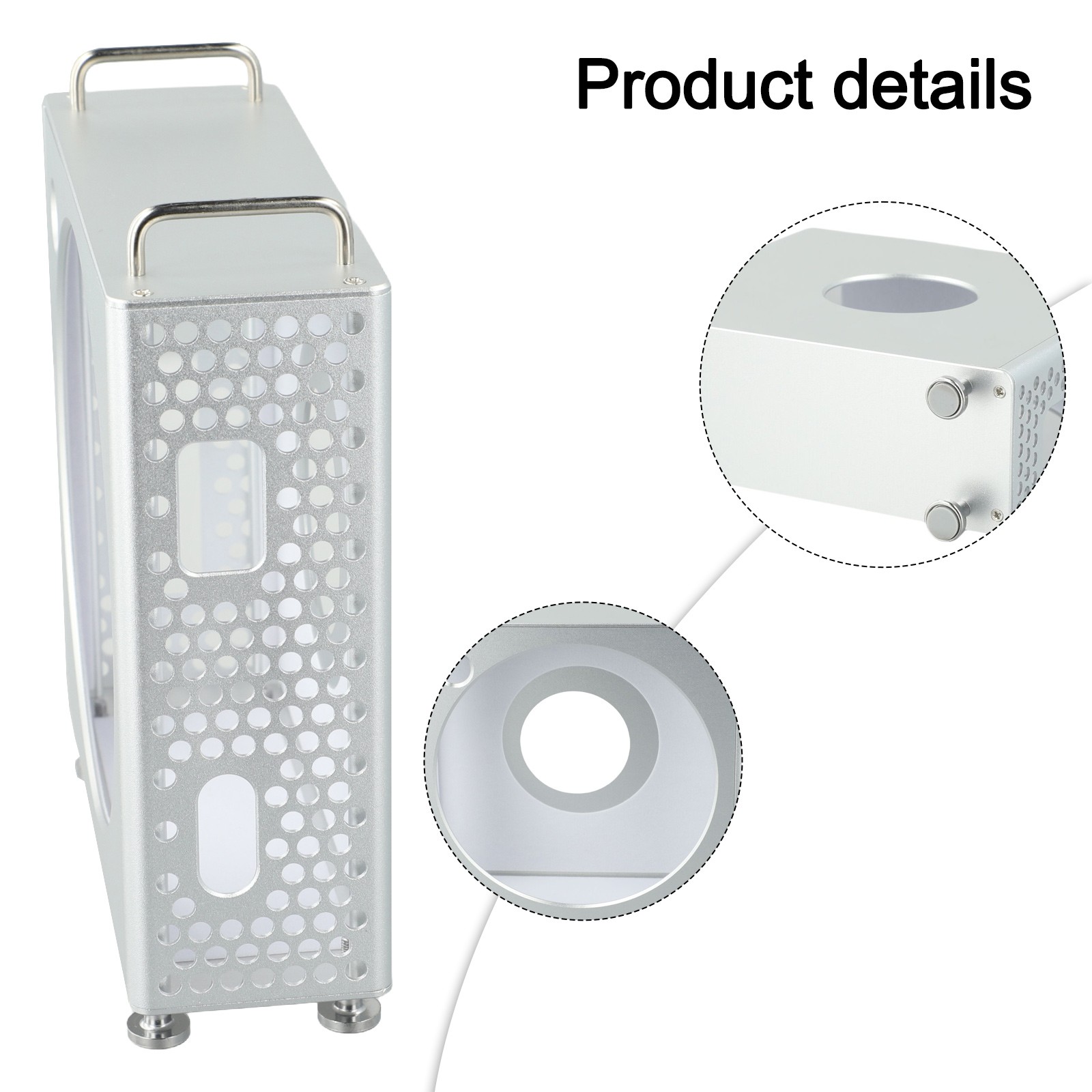 Vertikaler Ständer aus Aluminiumlegierung ideal für Mac Mini M4M4Pro sicherer