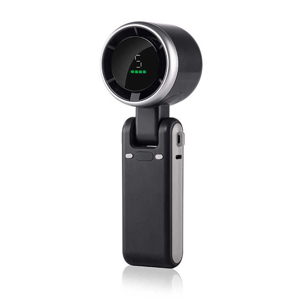 Compact 3 in 1 Turbine Fan with Adjustable Airflow for Travel Convenience