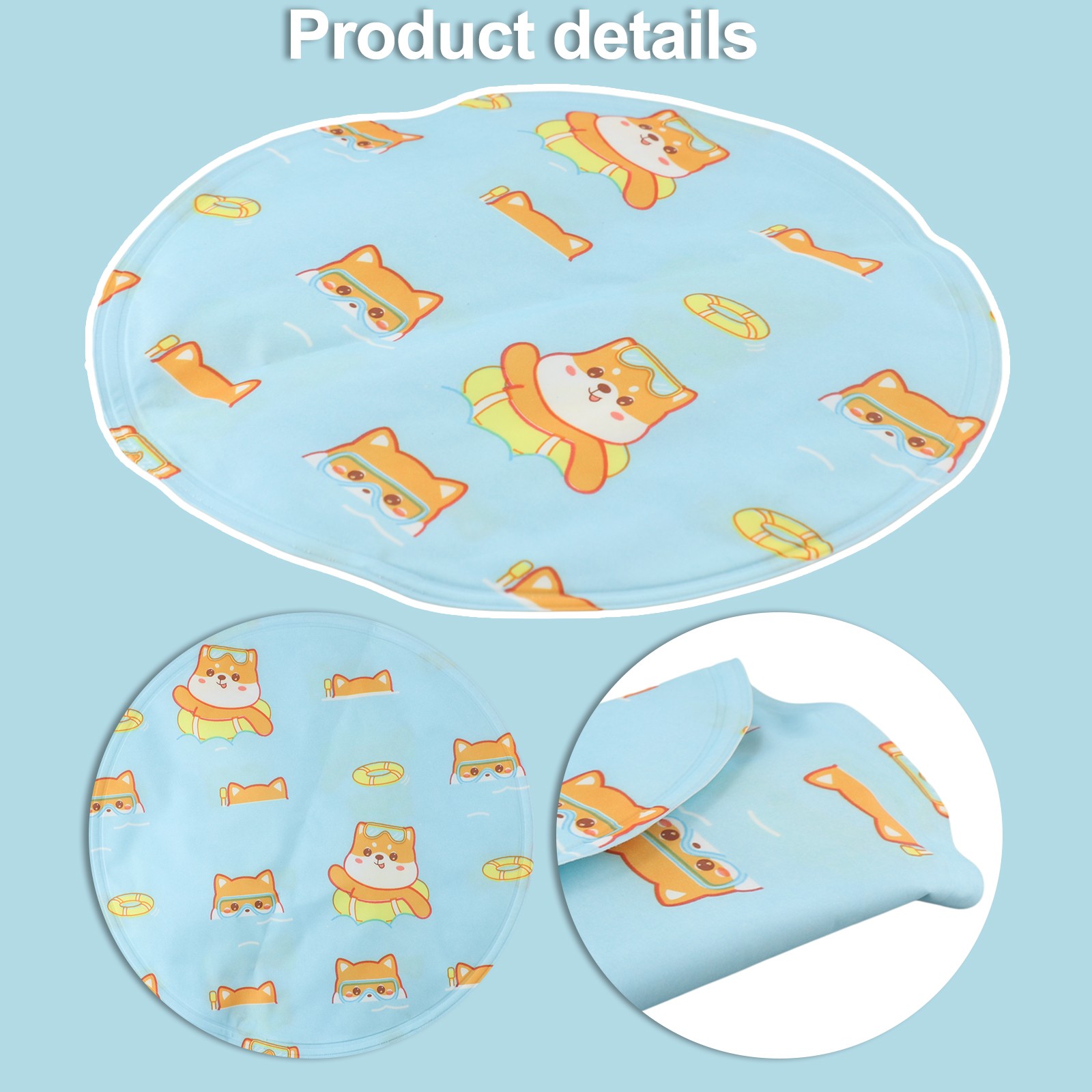 Lightweight Cooling Gel Pad for Dogs and Cats Ensures Comfort in Hot Weather - Bild 18 von 30