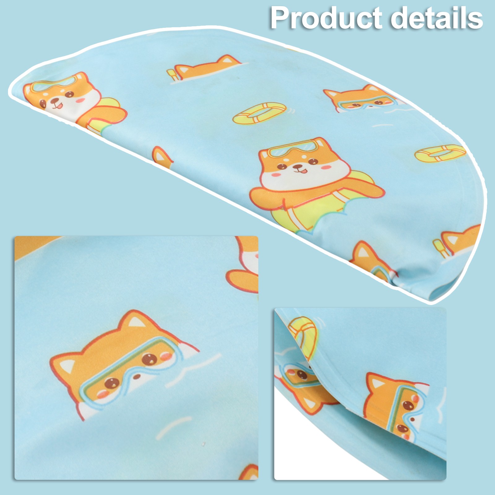 Lightweight Cooling Gel Pad for Dogs and Cats Ensures Comfort in Hot Weather - Bild 17 von 30