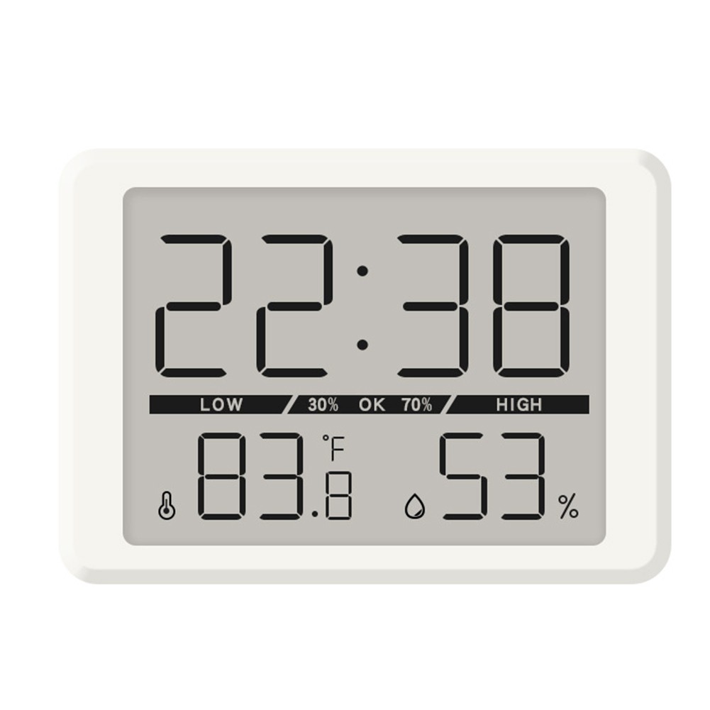 Stilvolle Mini Uhr mit Temperatur- und Luftfeuchtigkeitsanzeige für jeden Raum - Bild 22 von 36
