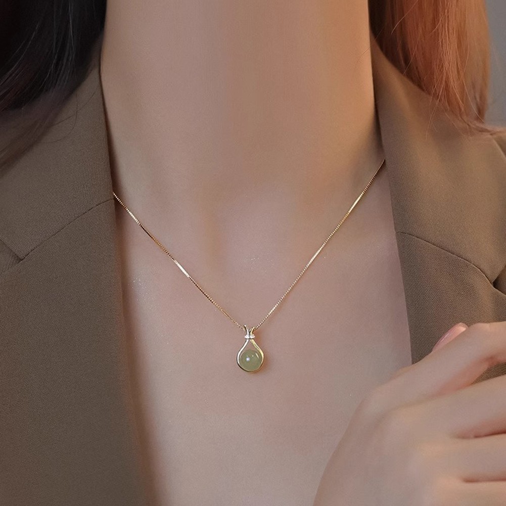 Beautiful Women's Lucky Bag Necklace Alloy Chain Perfect for Any Outfit - Picture 13 of 15