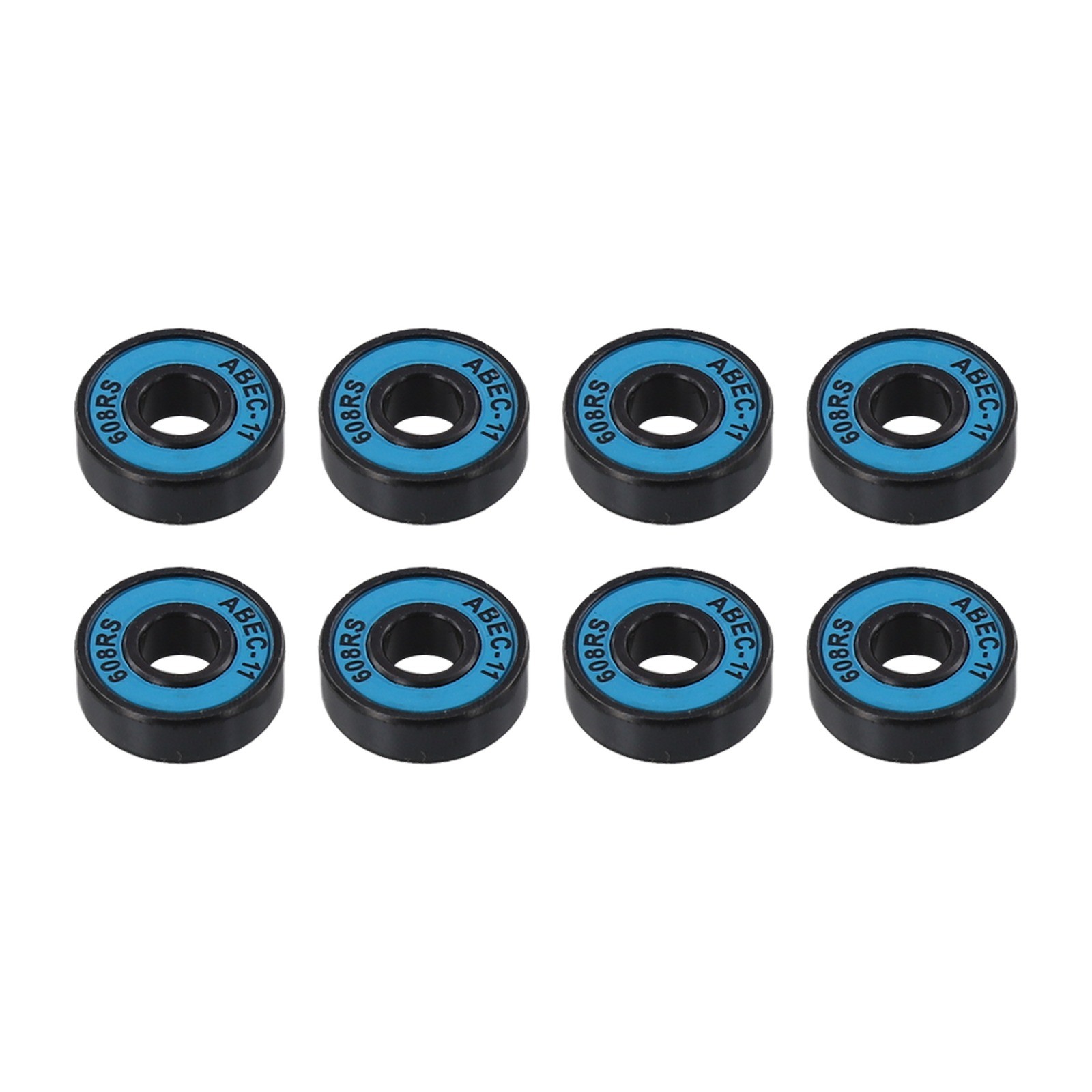 Carbon Steel Skateboard Bearings 608RS 8 pcs for Long Lasting Performance - Picture 22 of 50