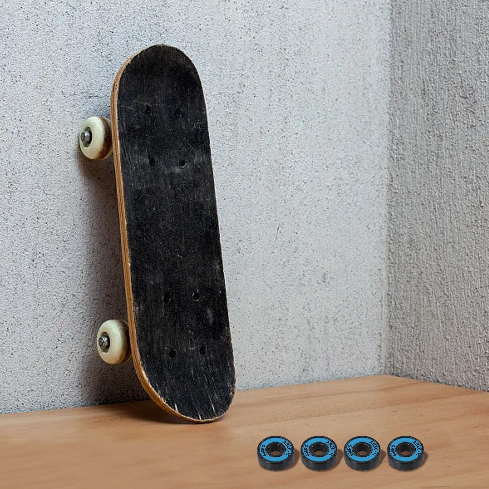 Carbon Steel Skateboard Bearings 608RS 8 pcs for Long Lasting Performance - Picture 17 of 50