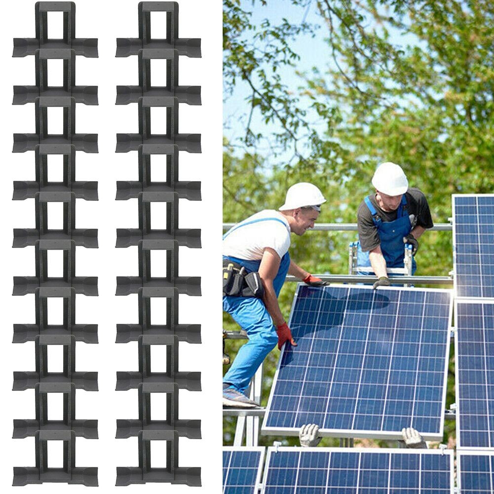 20pcs Solar Panel For Water Drainage Clips for PV Module Frame Sizes 30mm 40mm