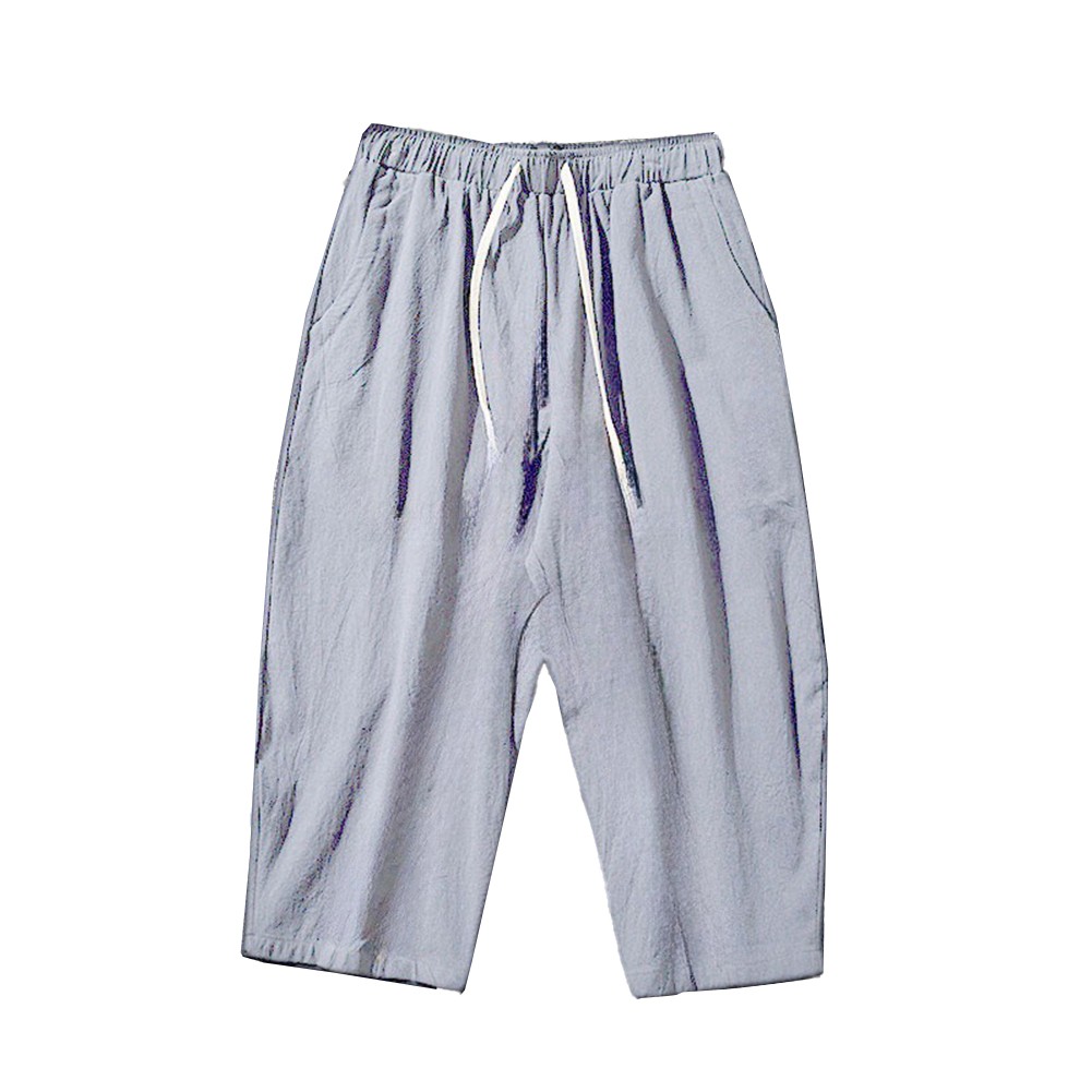 Men's Lightweight Sports Pants in Various Solid Colors for Everyday Wear - Picture 13 of 20