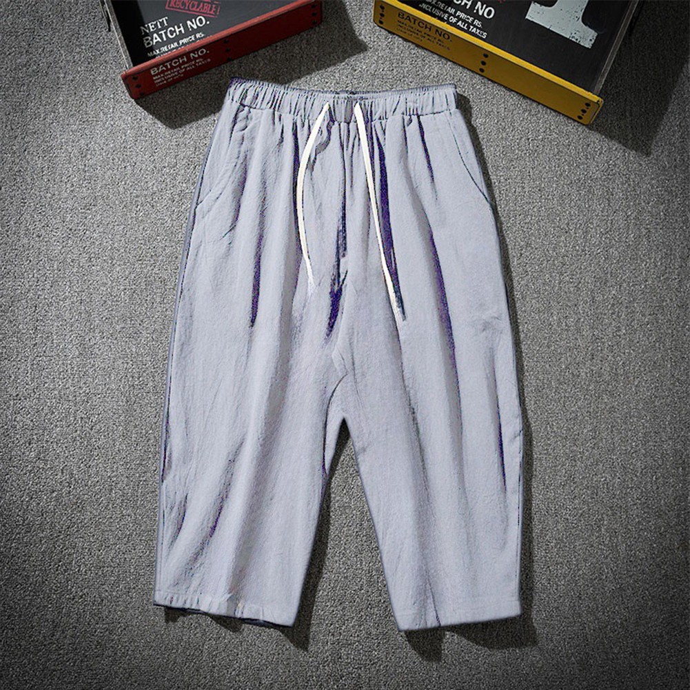 Men's Lightweight Sports Pants in Various Solid Colors for Everyday Wear - Picture 14 of 20