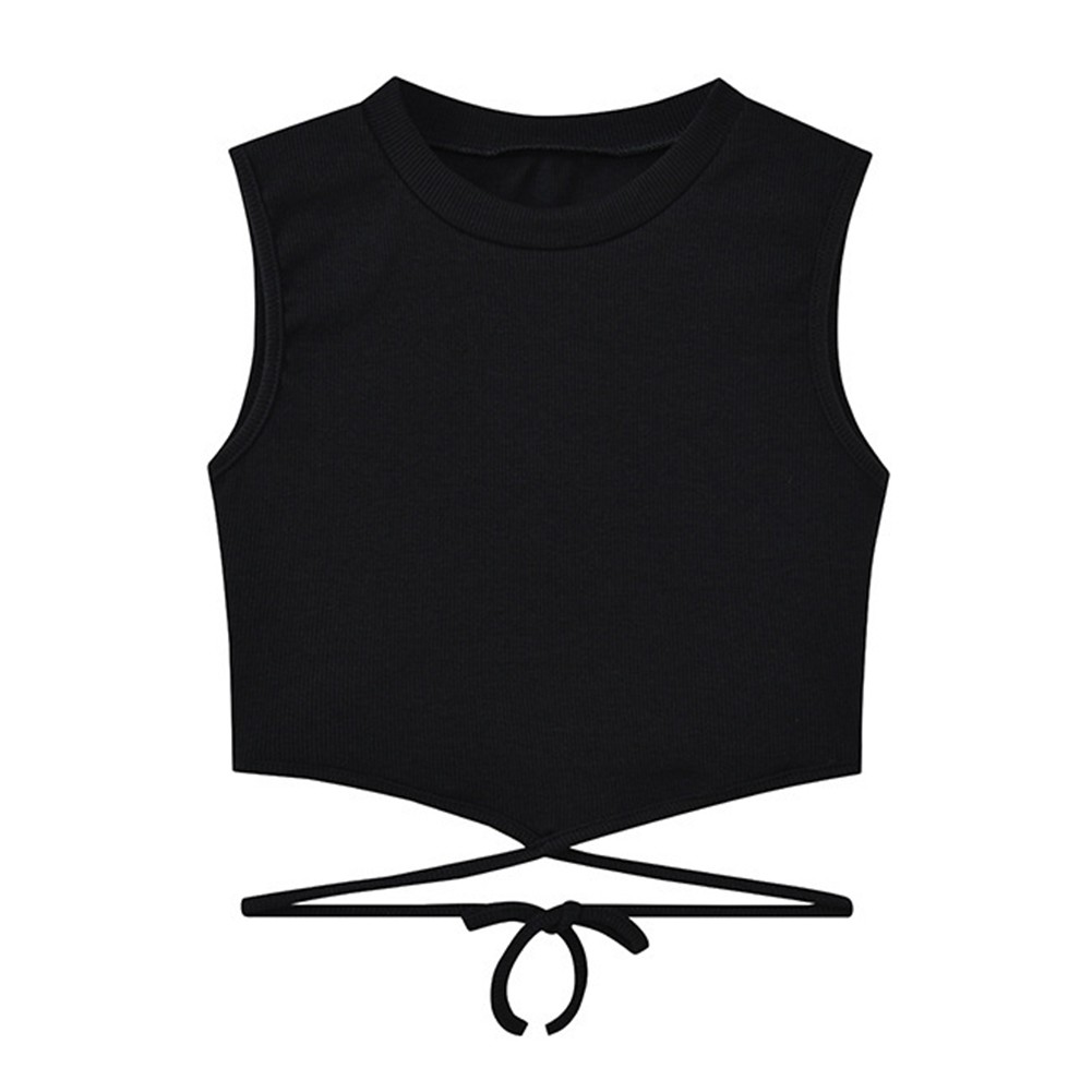 Sleeveless Women's Inner Wear Vest featuring Cross Straps Perfect for Layering - Picture 18 of 36
