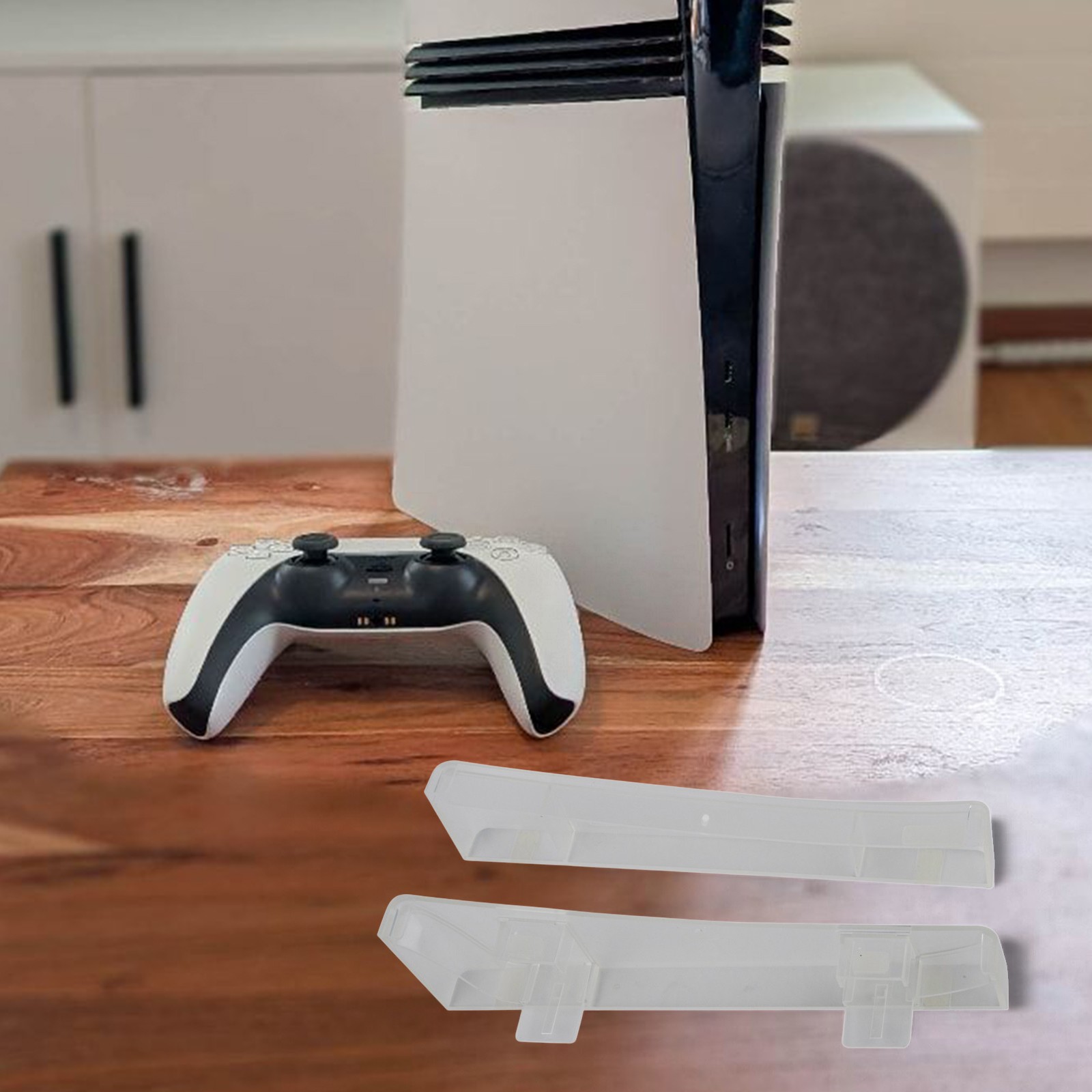 Sleek Horizontal Stand for PlayStation 5 Pro & Slim Designed for Compact Areas - Picture 22 of 32