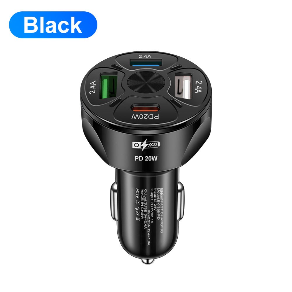 Chargeur Voiture Téléphone Portable 32W 4En1 USB PD avec Plusieurs Fonctionnal - Photo 24 sur 25
