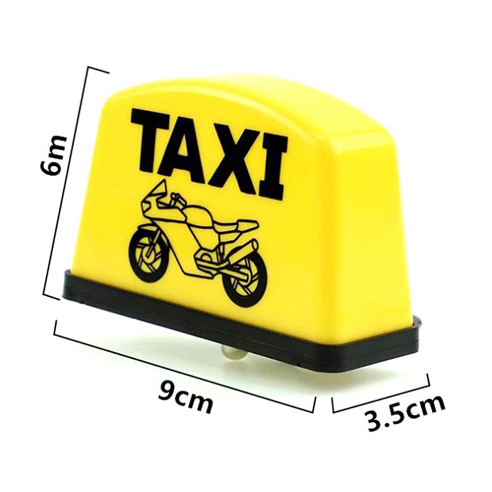 High Visibility LED Taxi Sign Light Suitable for Motorcycles Tricycles - Picture 14 of 15