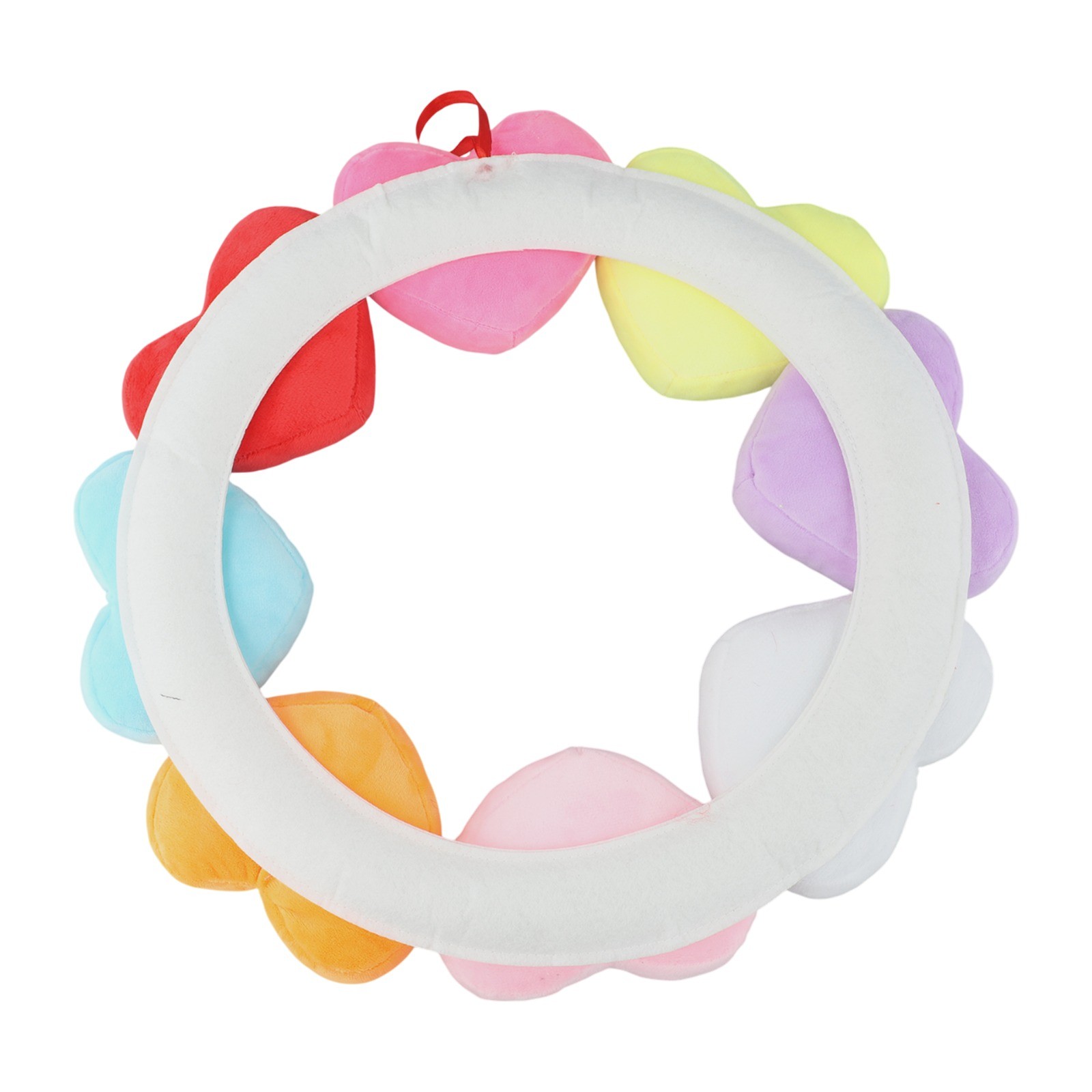 Festive 40cm Valentine Wreath with Soft Love Envelopes for Home Decoration - Picture 30 of 48