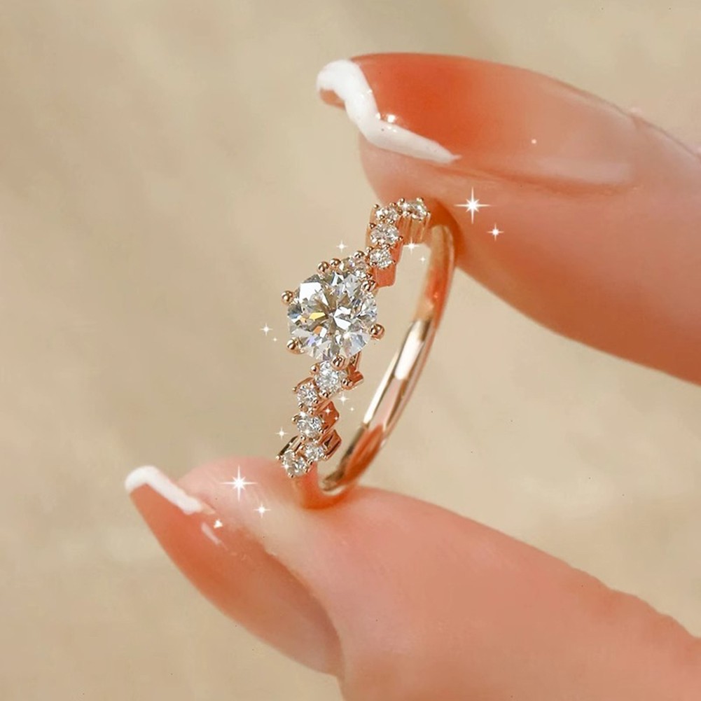Fashionable Copper Adjustable Ring with Sophisticated Shimmering Touch - Picture 14 of 15