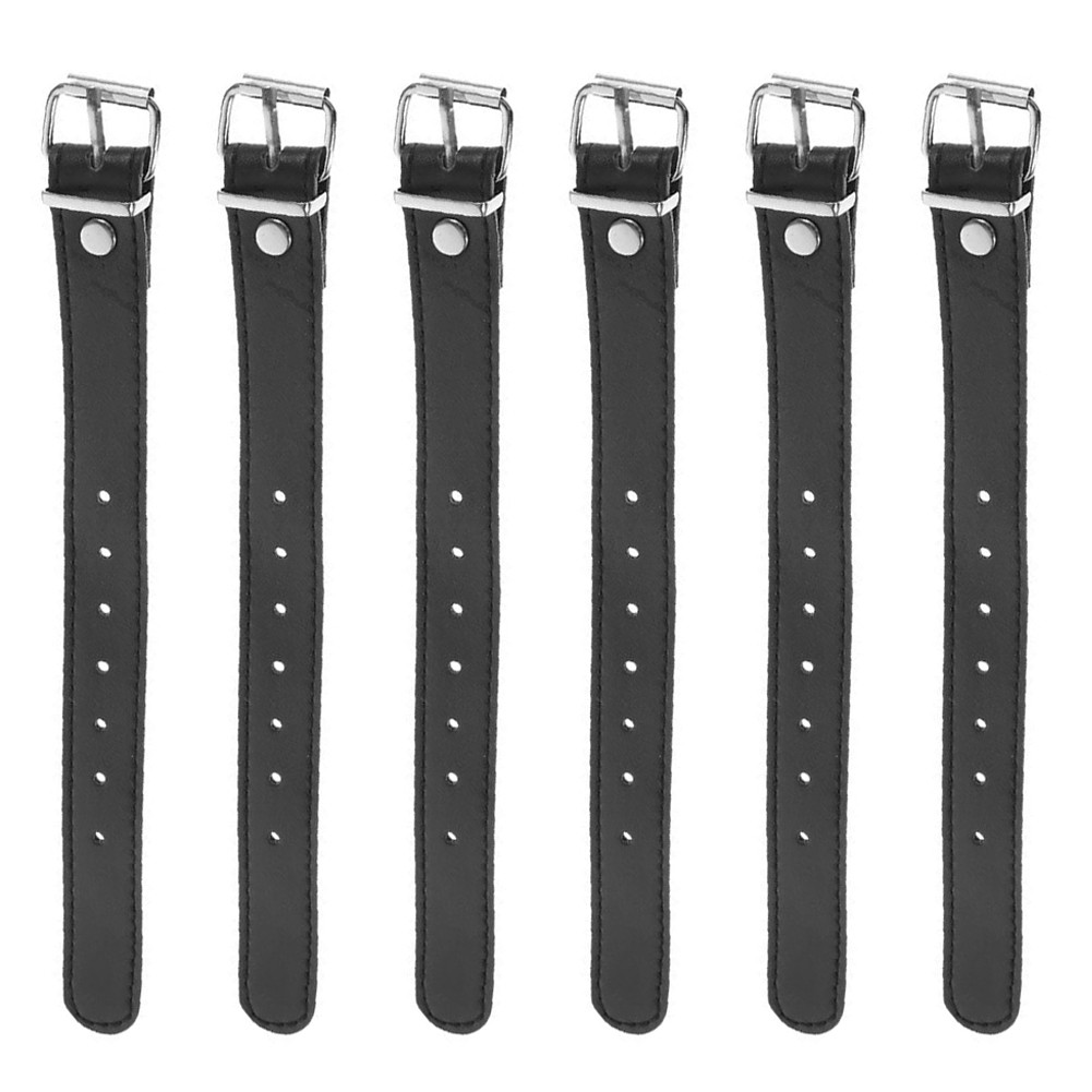 6pcs Adjustable Straps for Bicycle Basket Fits Most Front Handlebar Storage