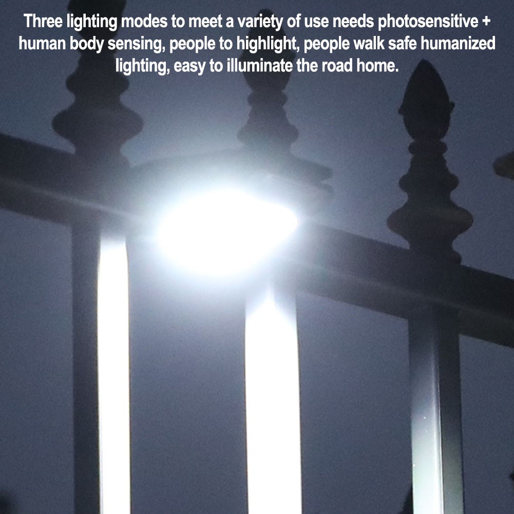 Luci a clip solari ad alta efficienza energetica con rilevamento del movimento e - Picture 18 of 23