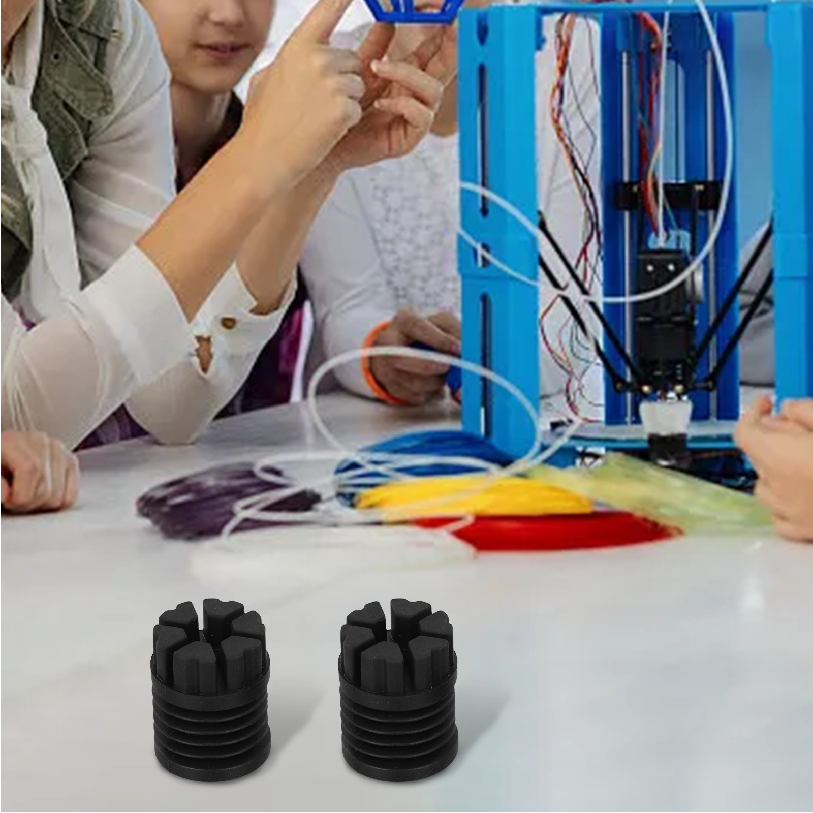 Réduire les Vibrations avec 4PCS Pieds Anti Vibrations pour Bambu Lab pour X1 pour P1 - Photo 6/12